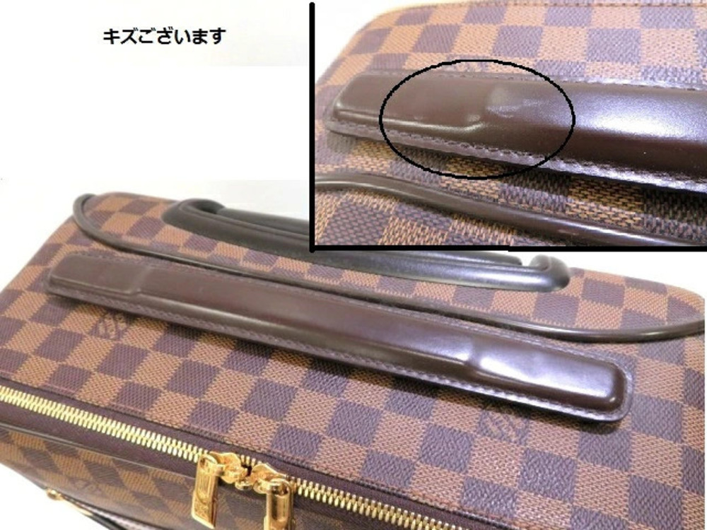 Louis Vuitton Damier Pegase Case Carry Bag Brown
